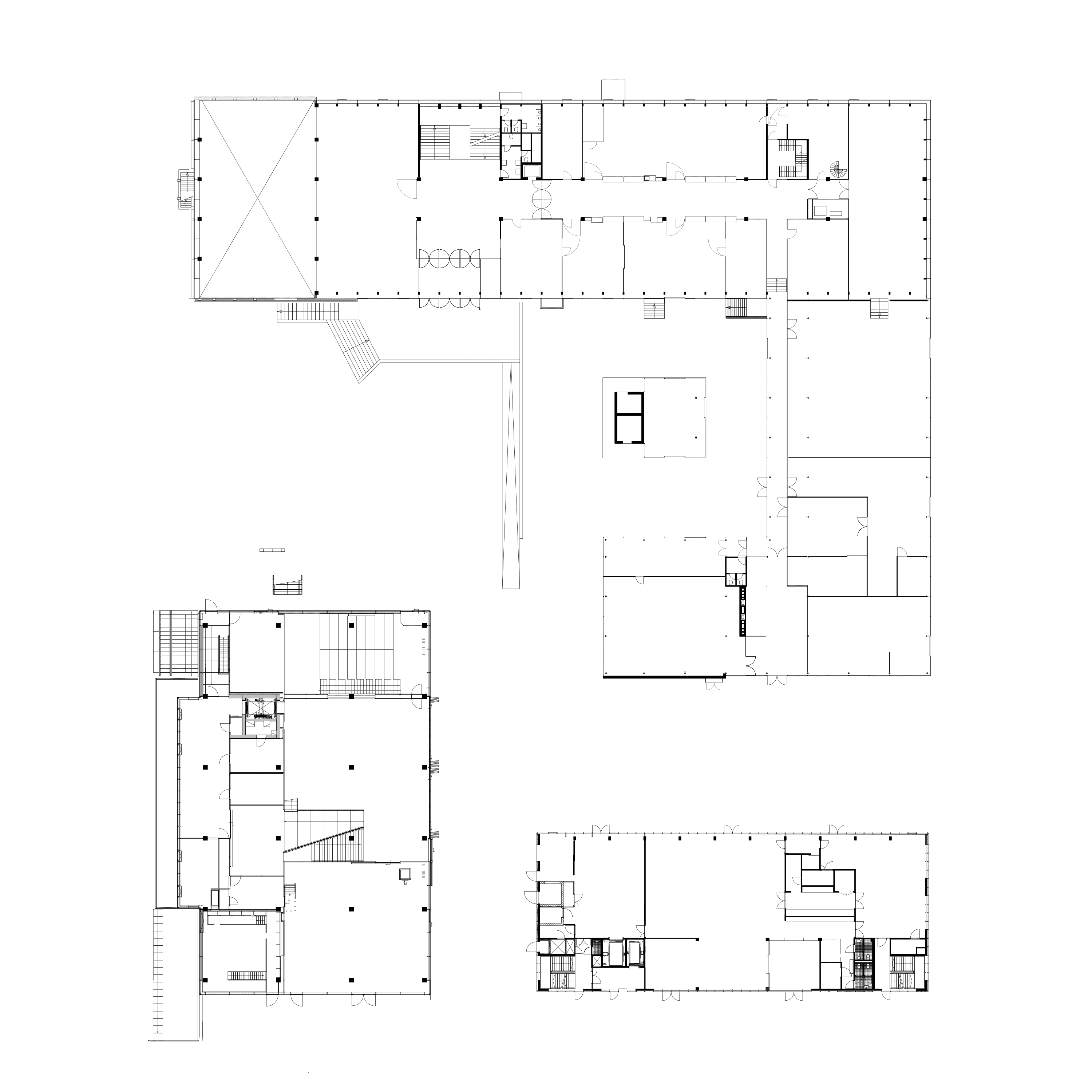 Floorplan of the Gerrit Rietveld Academie.